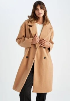 DeFacto Oversize Fit - Manteau Classique - Brown