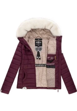Marikoo Veste D'Hiver - Dark Red Melange -Next Soldes 3318b5dc78f247bd823d677f51b2762e