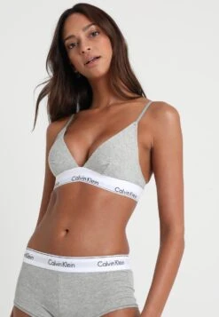 CALVIN KLEIN UNDERWEAR Unlined Exclusive - Soutien-Gorge Triangle - Grey Heather