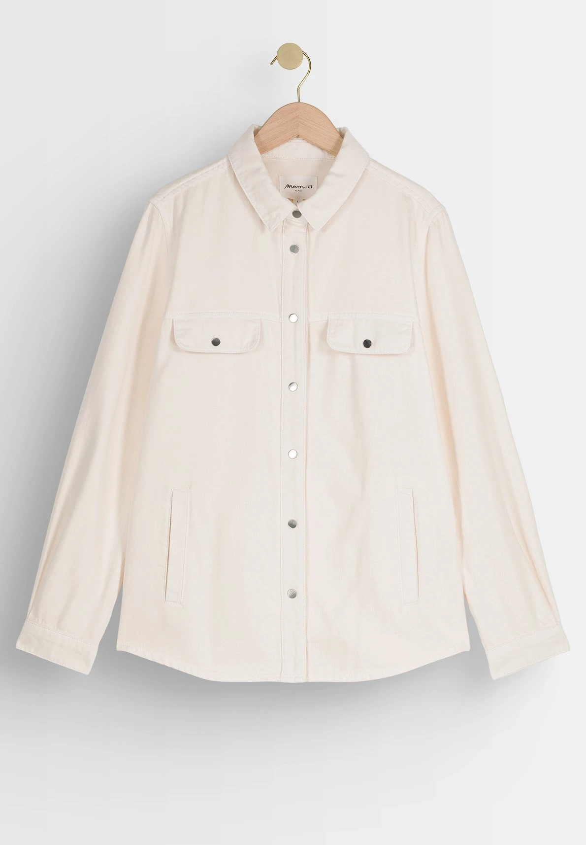 MAISON 123 Veste Légère - Ecru 7 MAISON 123 Veste Légère - Ecru – Image 5