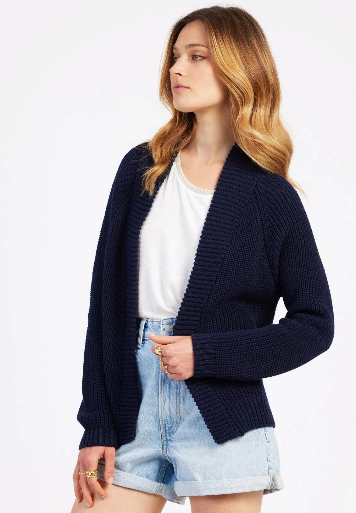 Lumi Beaded - Gilet - Marine 5 Lumi Beaded - Gilet - Marine – Image 3