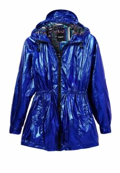 Desigual Metallic Hooded - Parka - Blue 11 Desigual Metallic Hooded - Parka - Blue -Next Soldes 3495acdaa55b482d88b8470af31a81df