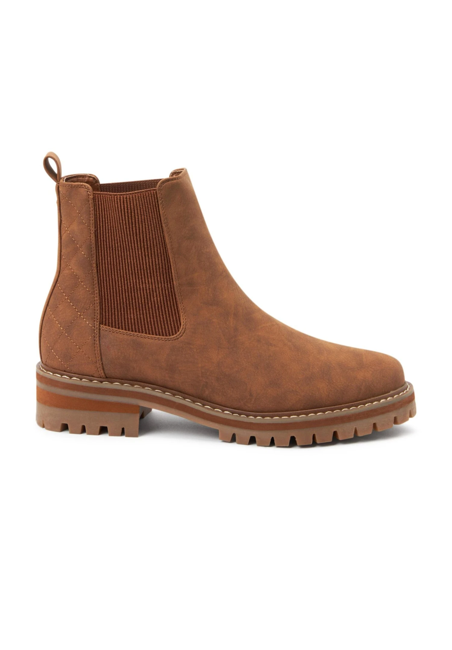 Next Forever Comfort Chunky Chelsea - Boots À Talons - Tan Brown 3 Next Forever Comfort Chunky Chelsea - Boots À Talons - Tan Brown