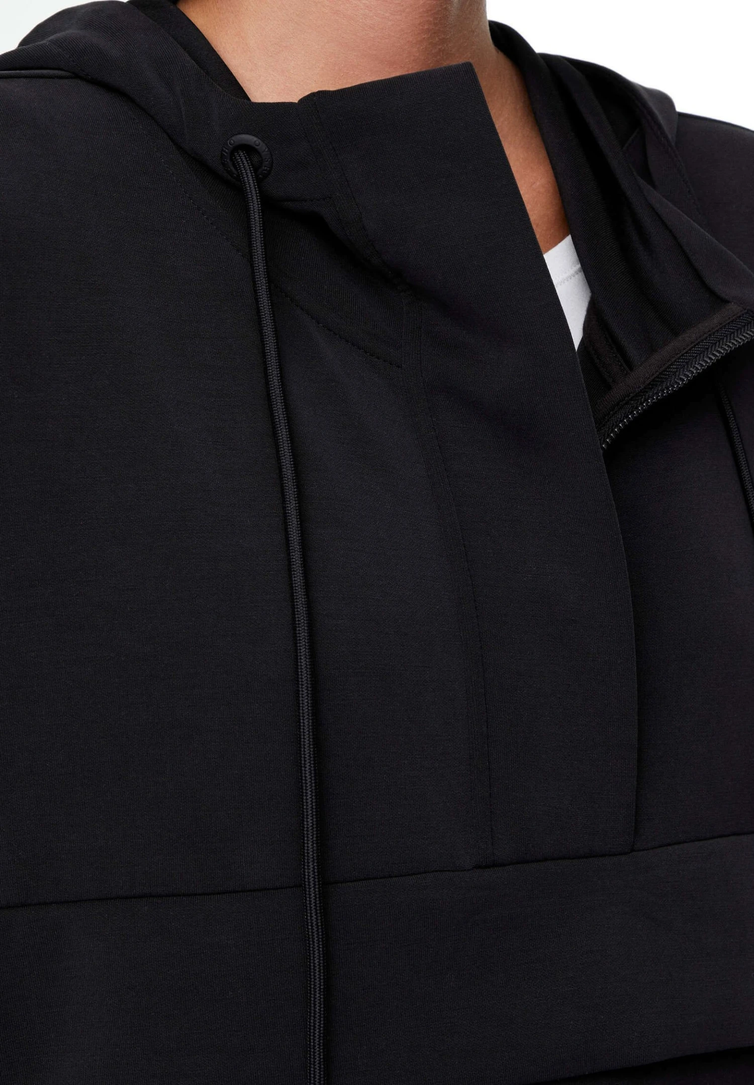 Oysho Soft Touch With Zip - Sweat À Capuche - Black 7 Oysho Soft Touch With Zip - Sweat À Capuche - Black – Image 5