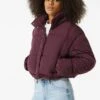 BERSHKA Short Puffer - Veste D'Hiver - Bordeaux 2 BERSHKA Short Puffer - Veste D'Hiver - Bordeaux -Next Soldes 34cb65dc5ec34defb449dc422bab309f