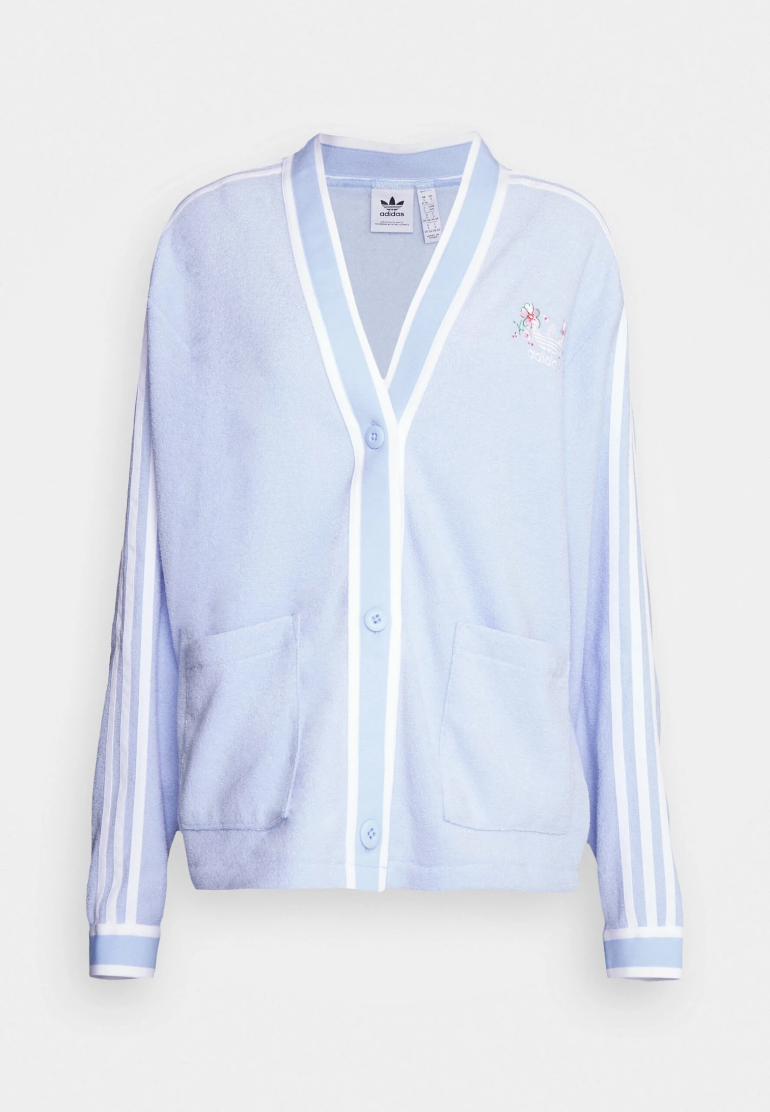 Adidas Originals Cardigan - Sweat Zippé - Blue Dawn 9 Adidas Originals Cardigan - Sweat Zippé - Blue Dawn – Image 7