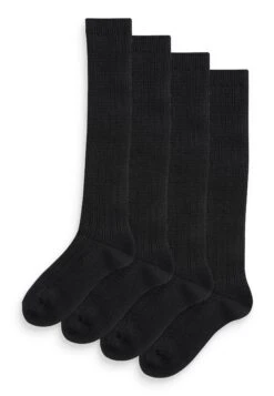 Next Pelerine 2 Pack Standard - Chaussettes Hautes - Black