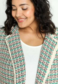 Tweed - Manteau Court - Turquoise -Next Soldes 3628e2bc45484ad1a07b59b7a4194a33