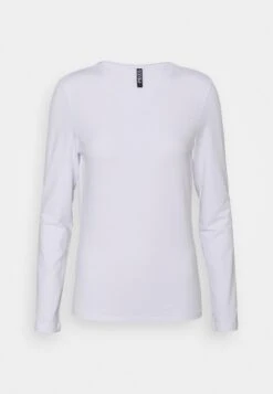 Pieces Pcsirene Tee - T-Shirt À Manches Longues - Bright White