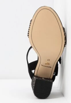 Tamaris Sandales À Talons Hauts - Black -Next Soldes 3687284473c2433d8ca772e6b4062aeb