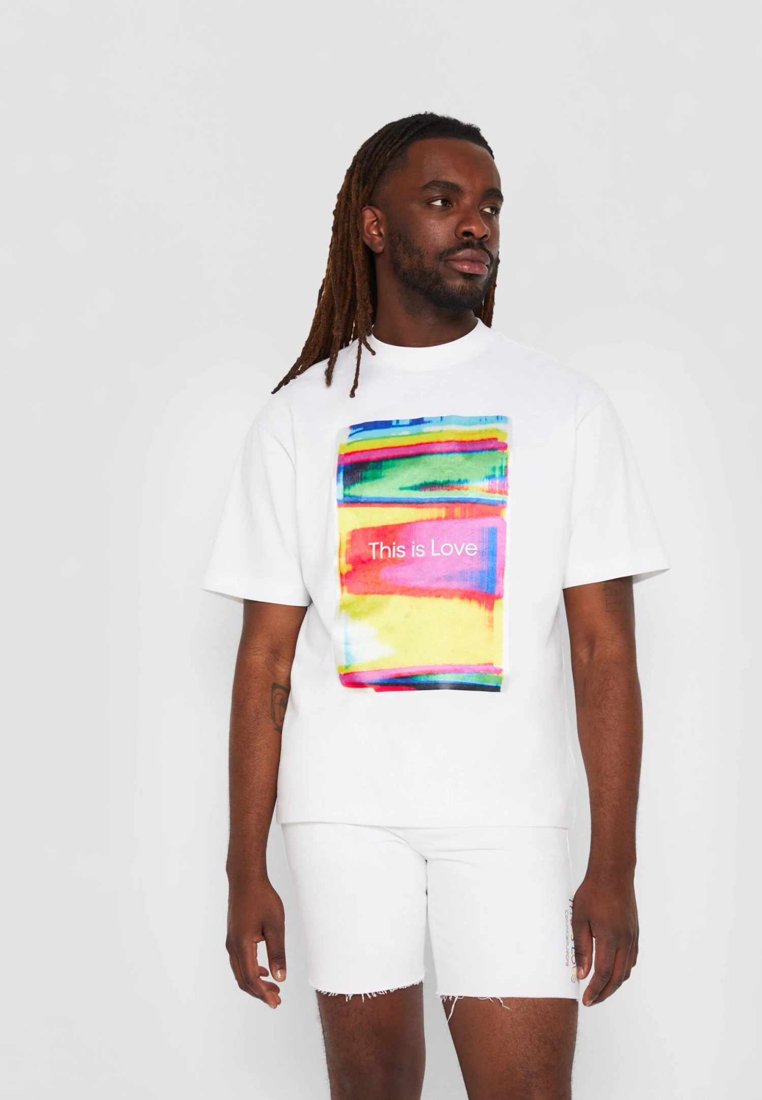 Calvin Klein Jeans Graphic Oversized Tee Unisex - T-Shirt Imprimé - Bright White 5 Calvin Klein Jeans Graphic Oversized Tee Unisex - T-Shirt Imprimé - Bright White – Image 3