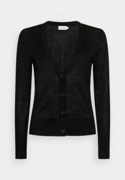 Calvin Klein Cardigan - Gilet - Black 12 Calvin Klein Cardigan - Gilet - Black -Next Soldes 36bc623793764adda953984ddafbb575