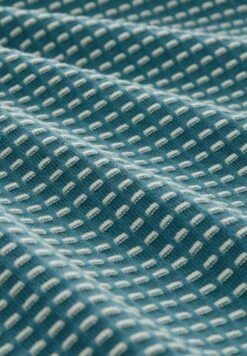 Tom Tailor Pullover - Teal Blue Bubble Structure -Next Soldes 36d29ba98c654bd48cc01dd846c283e9