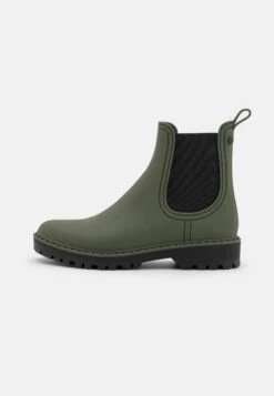 Tamaris Bottes En Caoutchouc - Olive/Black 9 Tamaris Bottes En Caoutchouc - Olive/Black -Next Soldes 375fb870237142a0a4ef66b337371eff