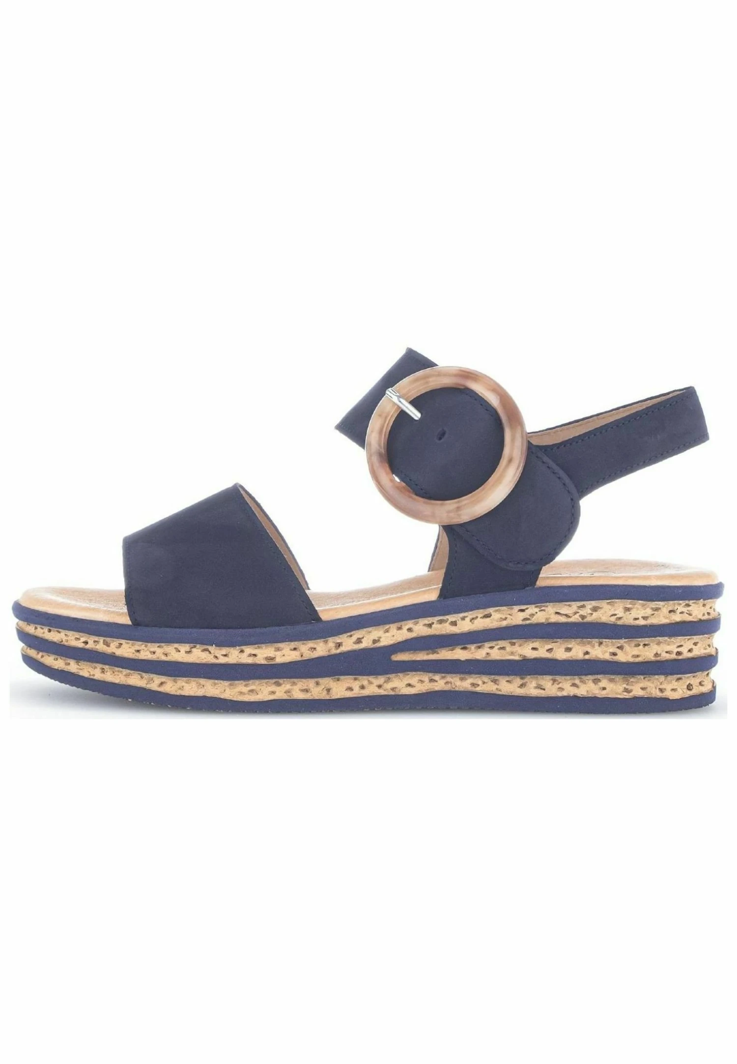 Gabor Sandales À Plateforme - Blau 3 Gabor Sandales À Plateforme - Blau