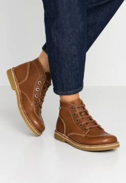 Kickers Legendiknew - Boots À Talons - Camel