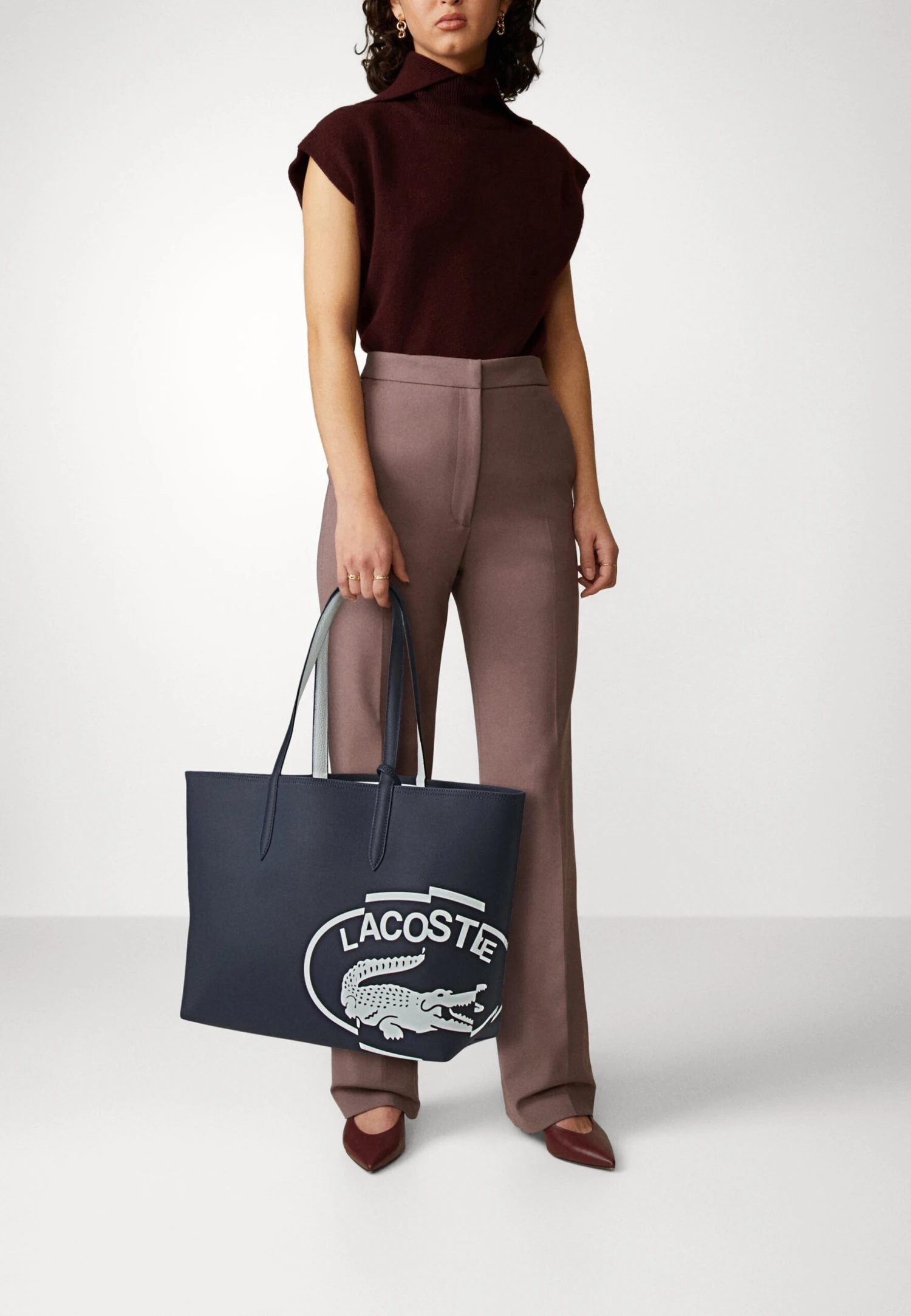 Lacoste Sac À Main - Marine/Farine 3 Lacoste Sac À Main - Marine/Farine