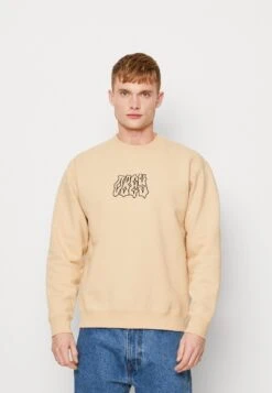 Obey Clothing Rabid Crew Unisex - Sweatshirt - Oat Milk