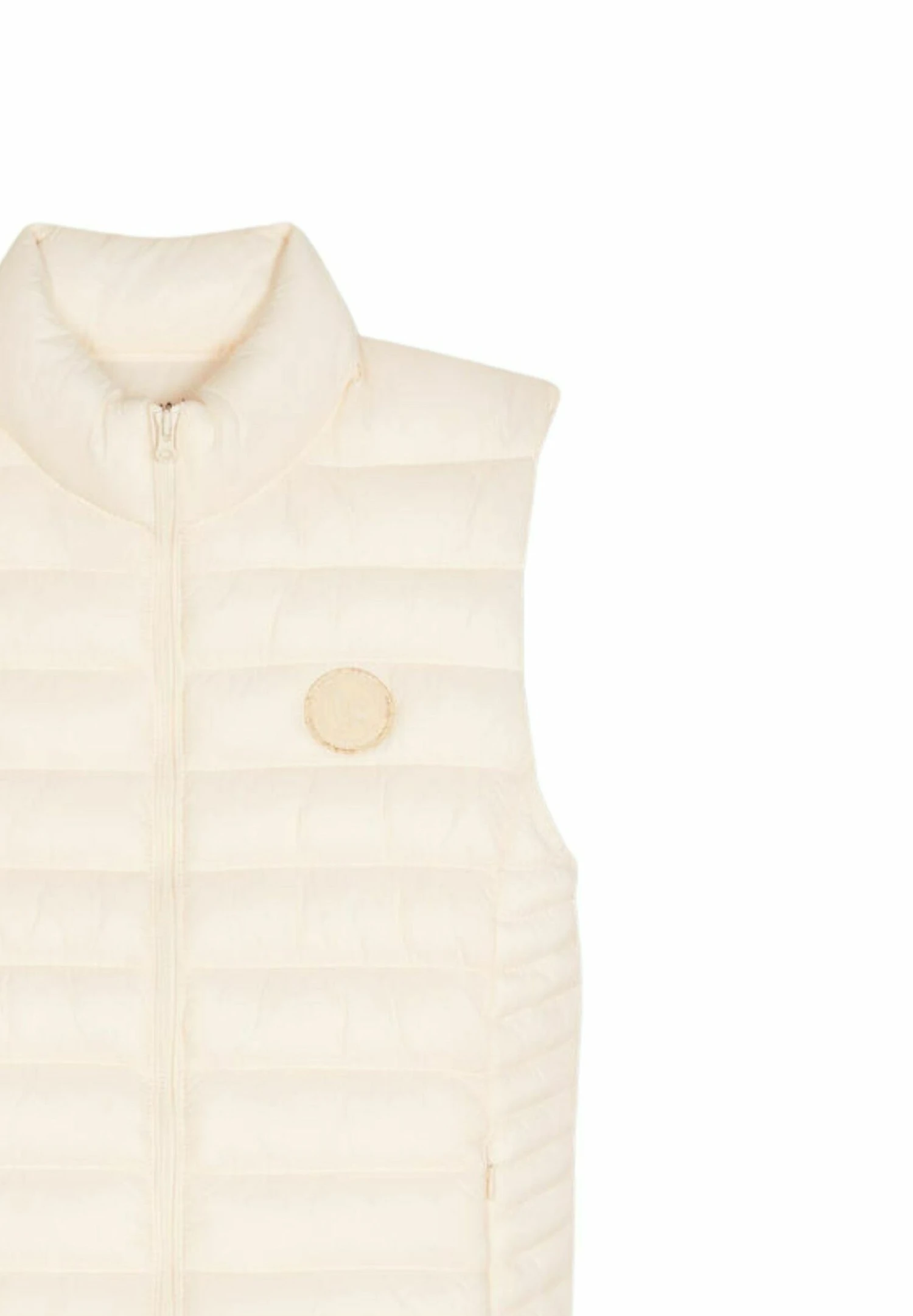 TEDDY SMITH Sans Manches - Veste Sans Manches - Blanc Moyen 4 TEDDY SMITH Sans Manches - Veste Sans Manches - Blanc Moyen – Image 2