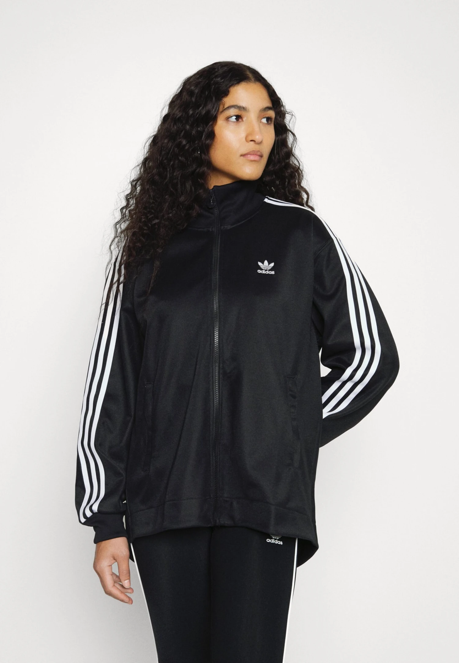 Adidas Originals Adicolor Classics Long - Veste De Survêtement - Black 5 Adidas Originals Adicolor Classics Long - Veste De Survêtement - Black – Image 3