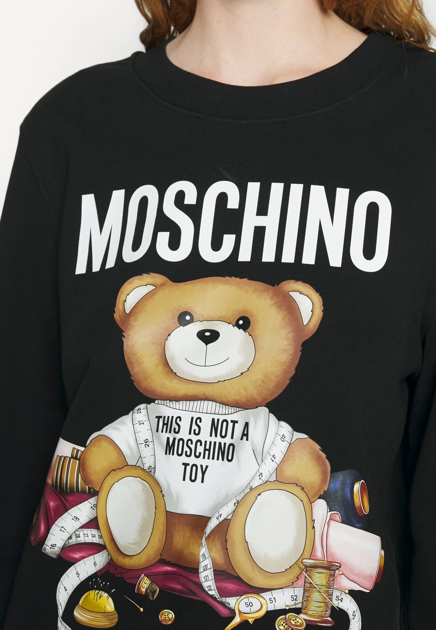 MOSCHINO Seasonal Teddy Bear - Sweatshirt - Black 8 MOSCHINO Seasonal Teddy Bear - Sweatshirt - Black â Image 6