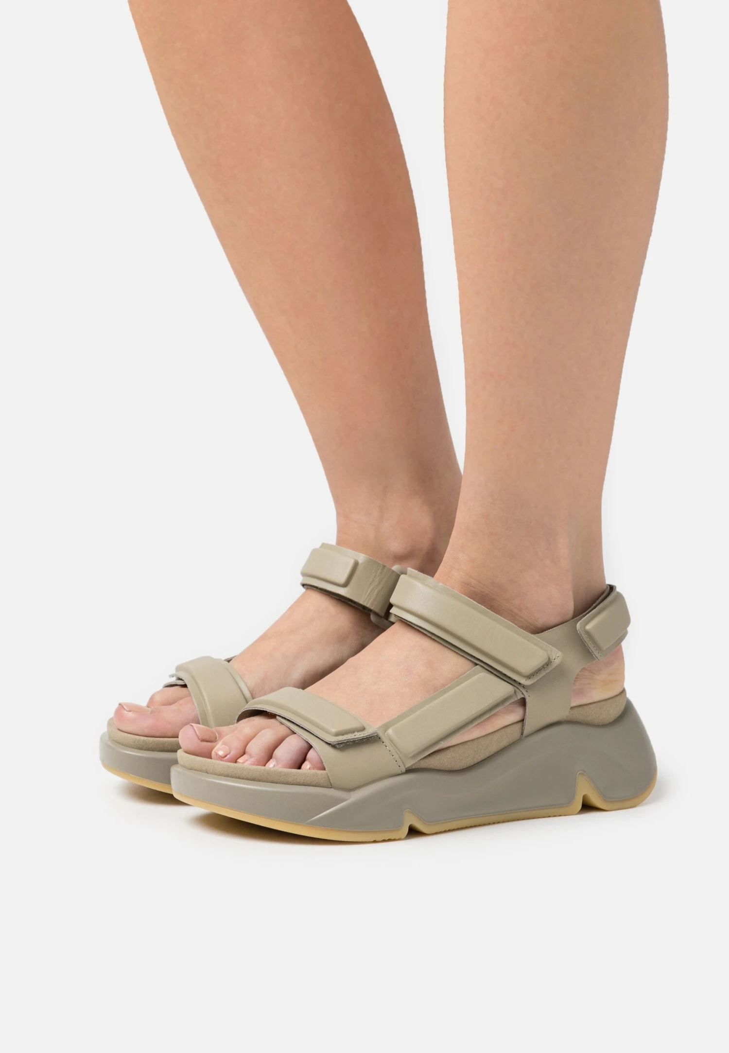 ECCO Chunky - Sandales À Plateforme - Green 3 ECCO Chunky - Sandales À Plateforme - Green