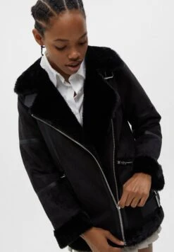 PULL & BEAR Double Faced - Veste En Similicuir - Mottled Black 11 PULL & BEAR Double Faced - Veste En Similicuir - Mottled Black -Next Soldes 3b4a4d0de3eb41399e3463b6d2ea4e3d