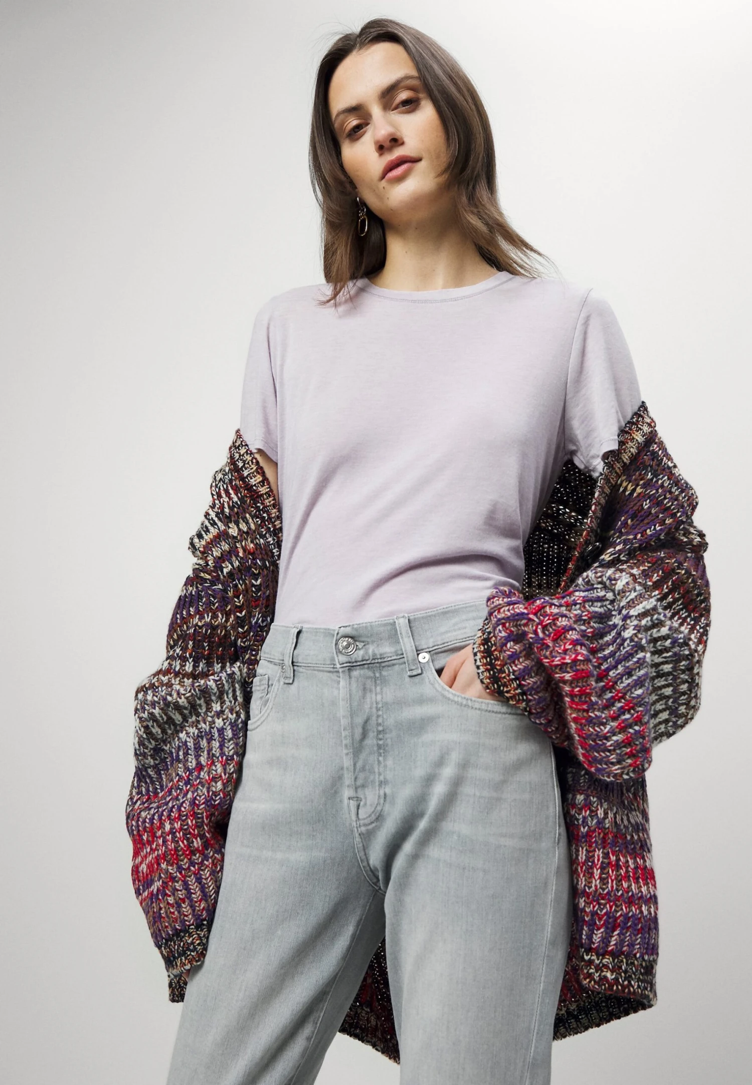 7 For All Mankind Josefina Anchor - Jean Bootcut - Grey 6 7 For All Mankind Josefina Anchor - Jean Bootcut - Grey – Image 4