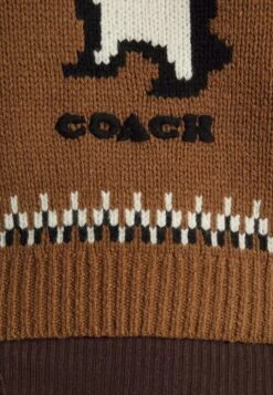 Coach Intarsia Ski Sweater - Pullover - Saddle 17 Coach Intarsia Ski Sweater - Pullover - Saddle -Next Soldes 3b93be3a66294375b16aa9fa102b70a1