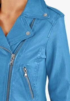 Oakwood Kyoto - Veste En Cuir - Blue 12 Oakwood Kyoto - Veste En Cuir - Blue -Next Soldes 3ba16eee6f4e47bdbb10ab0c32b3d3ce