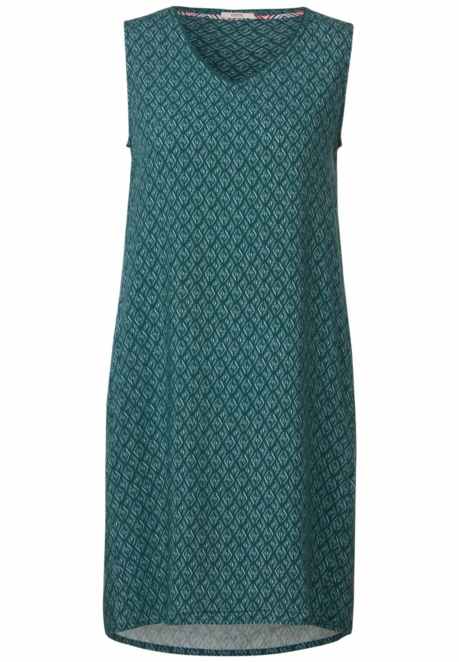 Cecil Minimalprint - Robe De Jour - Grün 5 Cecil Minimalprint - Robe De Jour - Grün – Image 3