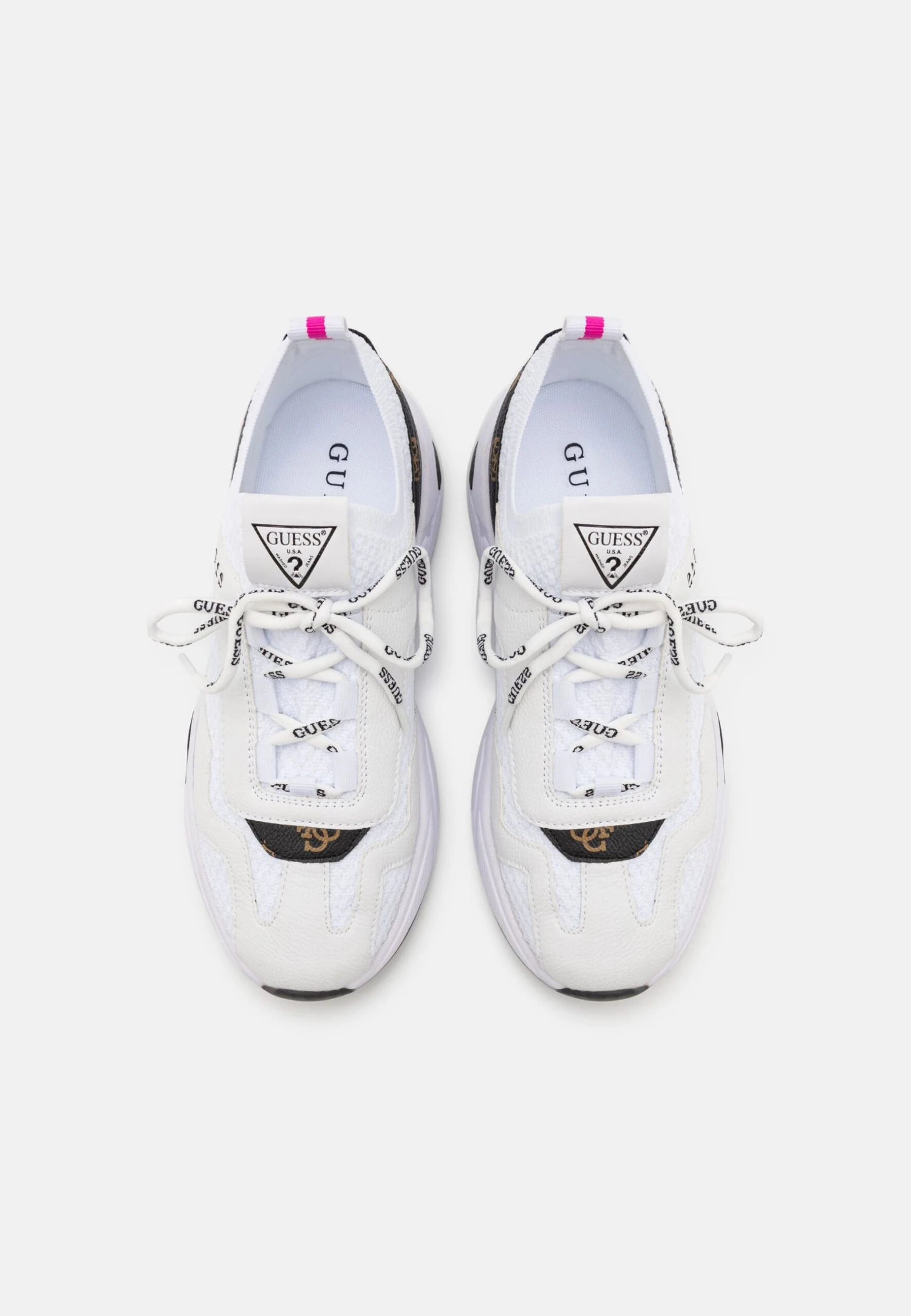 Guess Geniver - Baskets Basses - White 8 Guess Geniver - Baskets Basses - White – Image 6