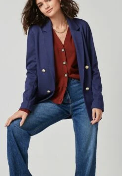 Next Ponte Standard - Manteau Court - Blue -Next Soldes 3d2973f097214e4bbc4ae04ce77163b4