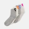 Puma Women Heart Sock 4 Pack - Chaussettes - Oatmeal