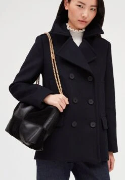 CLAUDIE PIERLOT Gaspard - Manteau Court - Marine Profond -Next Soldes 3dc923c5e0724ca0bd7545c24b9fc12d