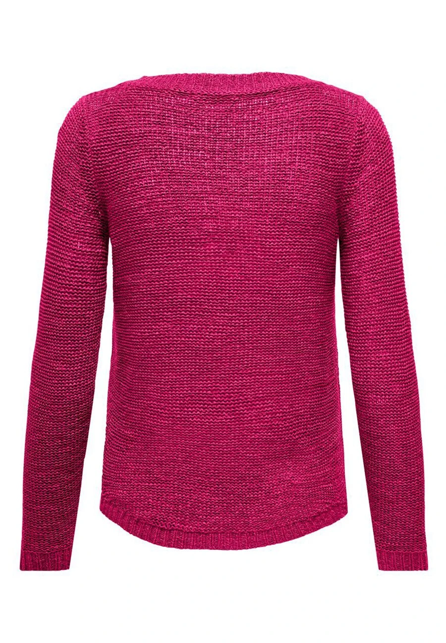 ONLY Onlgeena Xo Ls Noos - Pullover - Cerise 4 ONLY Onlgeena Xo Ls Noos - Pullover - Cerise – Image 2