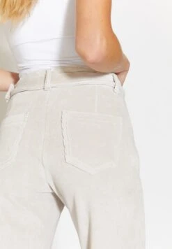 Linn Belt - Pantalon Classique - Silberfarben