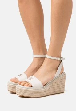 Calvin Klein Wedge - Sandales À Talons Hauts - Neutral