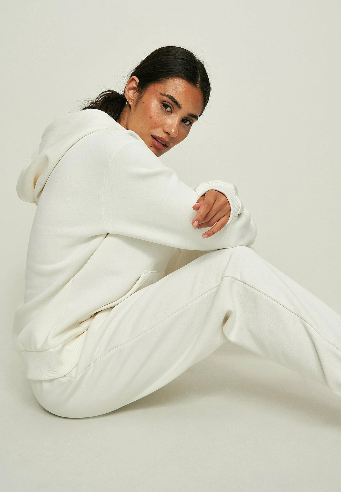 NA-KD Sweat À Capuche - Offwhite 5 NA-KD Sweat À Capuche - Offwhite – Image 3