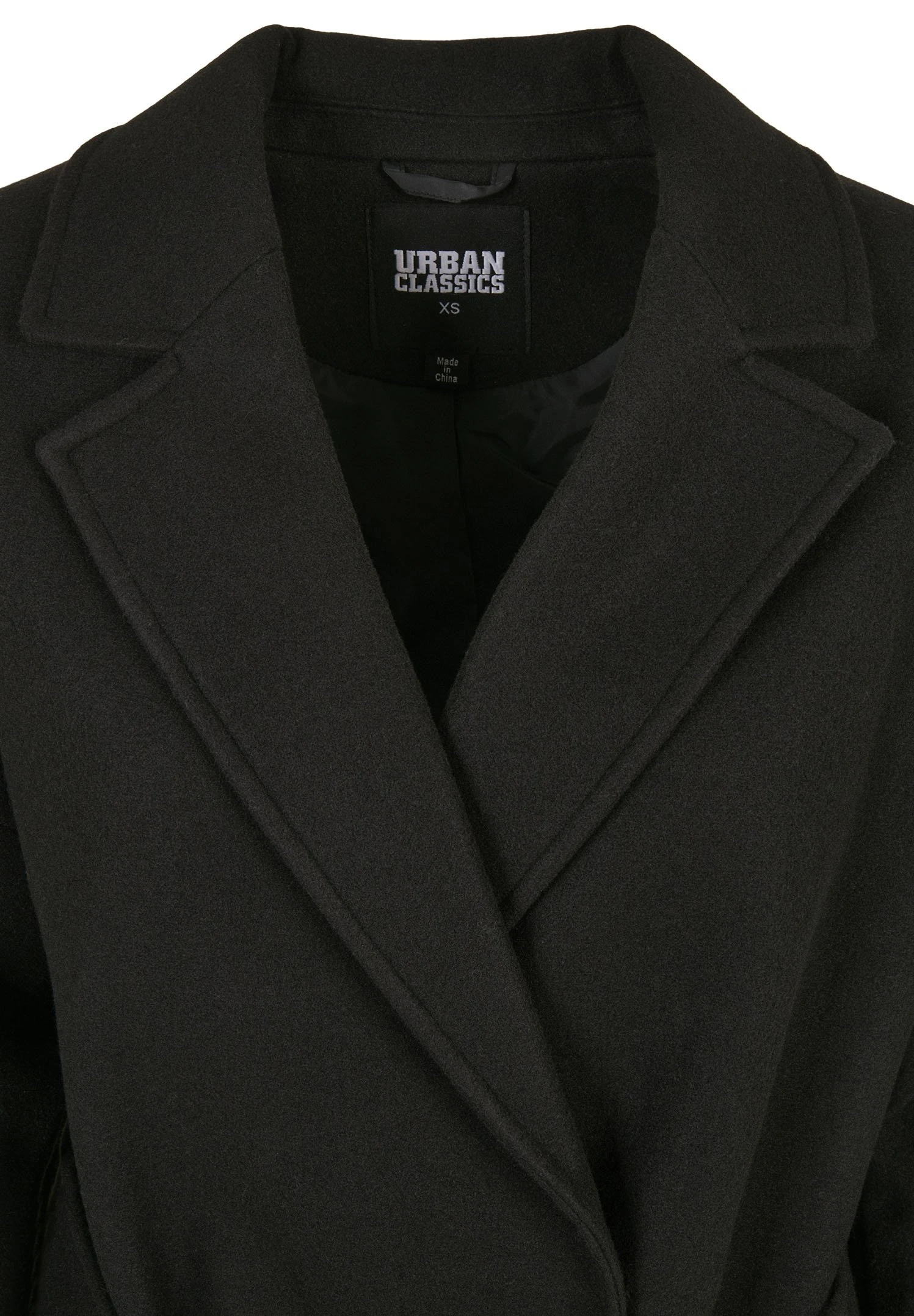 URBAN CLASSICS Damen Oversized - Trench - Black 10 URBAN CLASSICS Damen Oversized - Trench - Black – Image 8