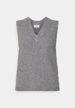 Object Objmalena Waistcoat - Pullover - Medium Grey Melange -Next Soldes 3f1e476f23414ea4aad3ef6665773d76