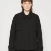 Calvin Klein Short Jacket - Veste Légère - Black -Next Soldes 3f4dd46681ae49d19c90ac8b37932015
