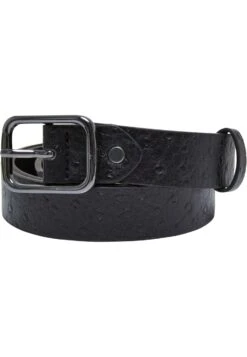 URBAN CLASSICS Accessoires Ostrich - Ceinture - Black Gunmetal