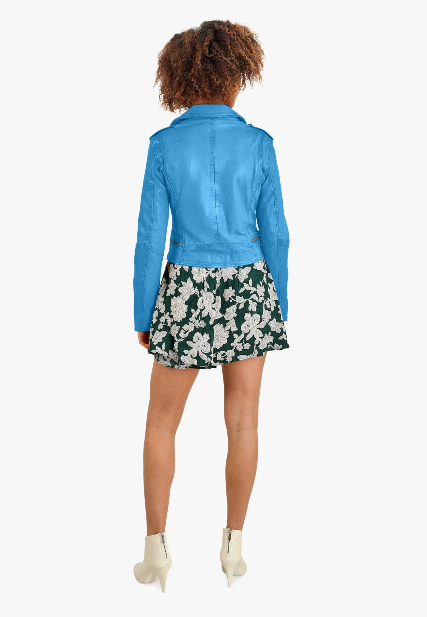 Oakwood Kyoto - Veste En Cuir - Blue 5 Oakwood Kyoto - Veste En Cuir - Blue – Image 3