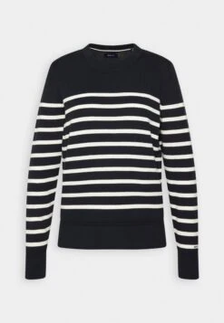 Gant Light Breton C Neck - Pullover - Evening Blue 11 Gant Light Breton C Neck - Pullover - Evening Blue -Next Soldes 3fc1d991fe404918ace021bacd075938