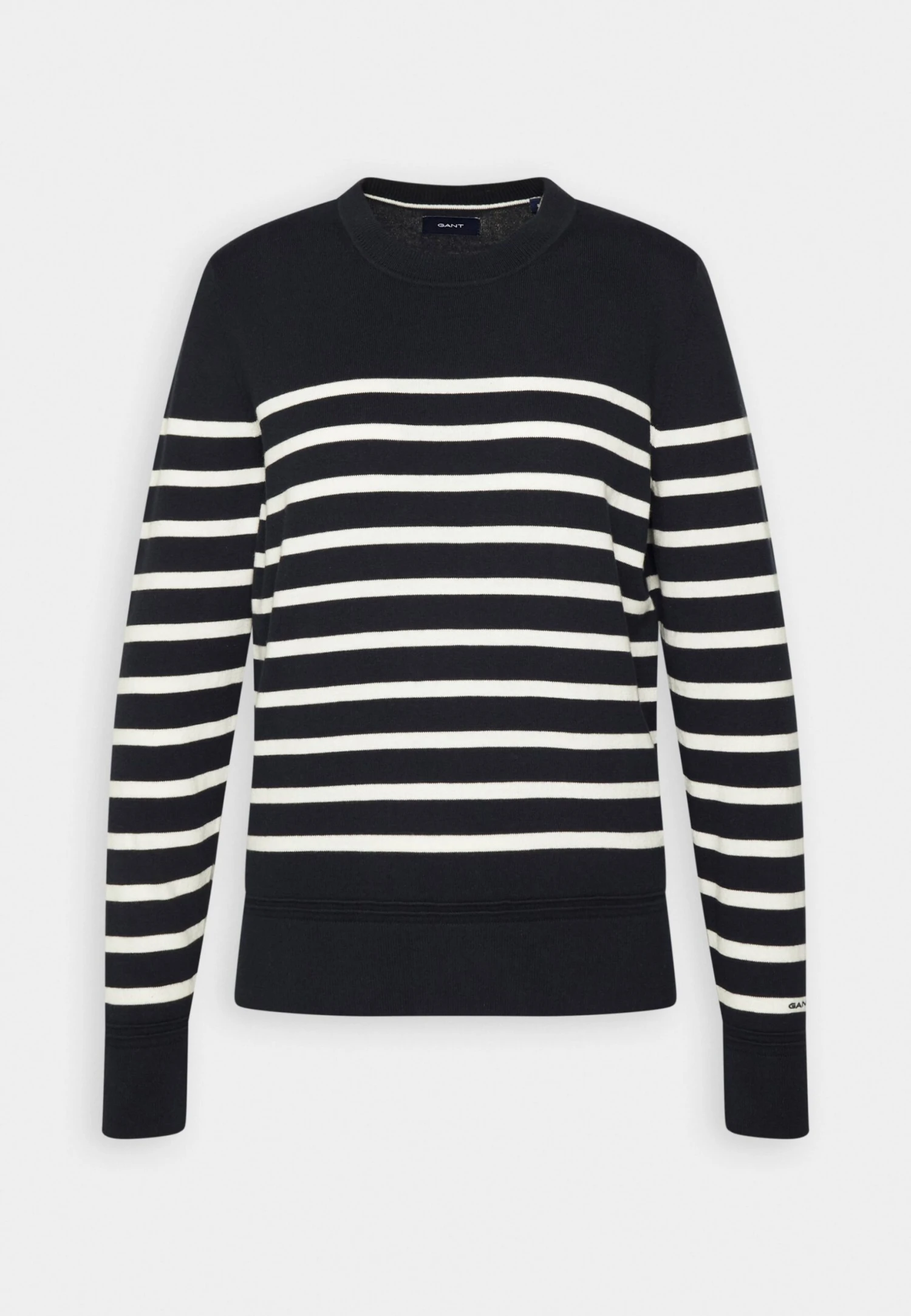 Gant Light Breton C Neck - Pullover - Evening Blue 6 Gant Light Breton C Neck - Pullover - Evening Blue – Image 4