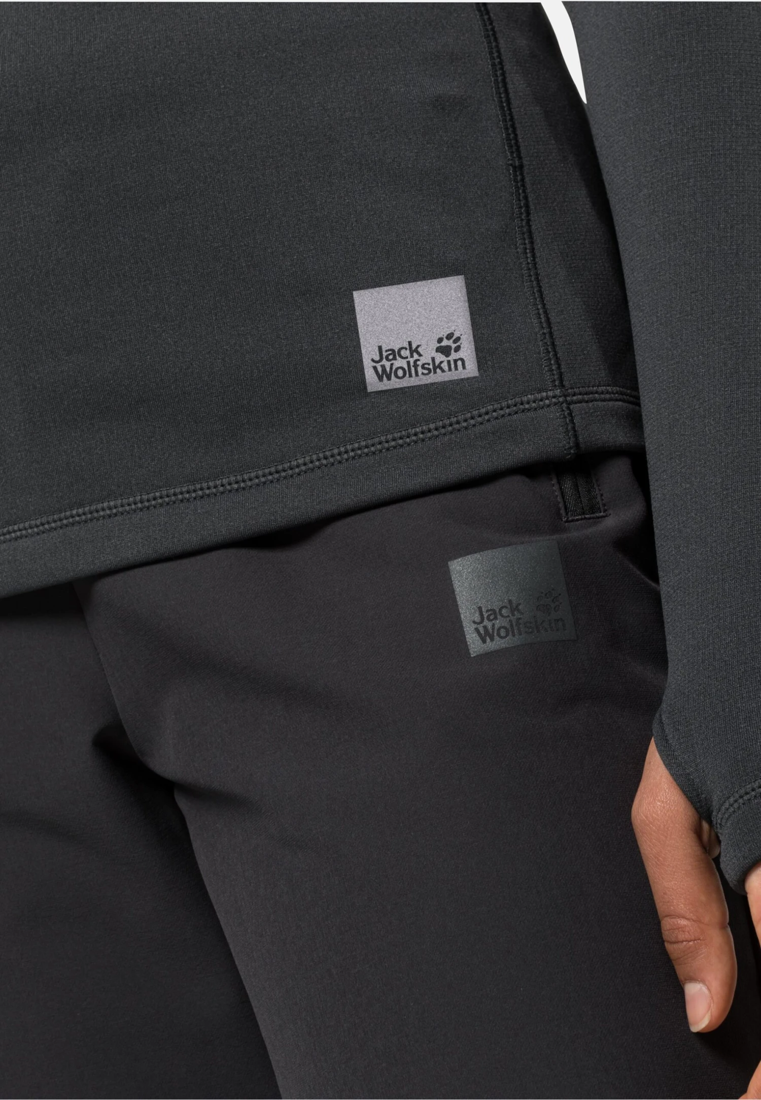 Jack Wolfskin T-Shirt À Manches Longues - Phantom 6 Jack Wolfskin T-Shirt À Manches Longues - Phantom – Image 4