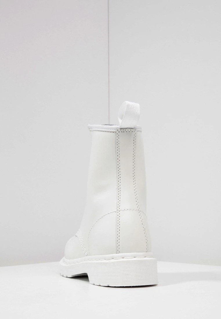 Dr. Martens 1460 Mono Boot - Bottines À Lacets - White 6 Dr. Martens 1460 Mono Boot - Bottines À Lacets - White – Image 4