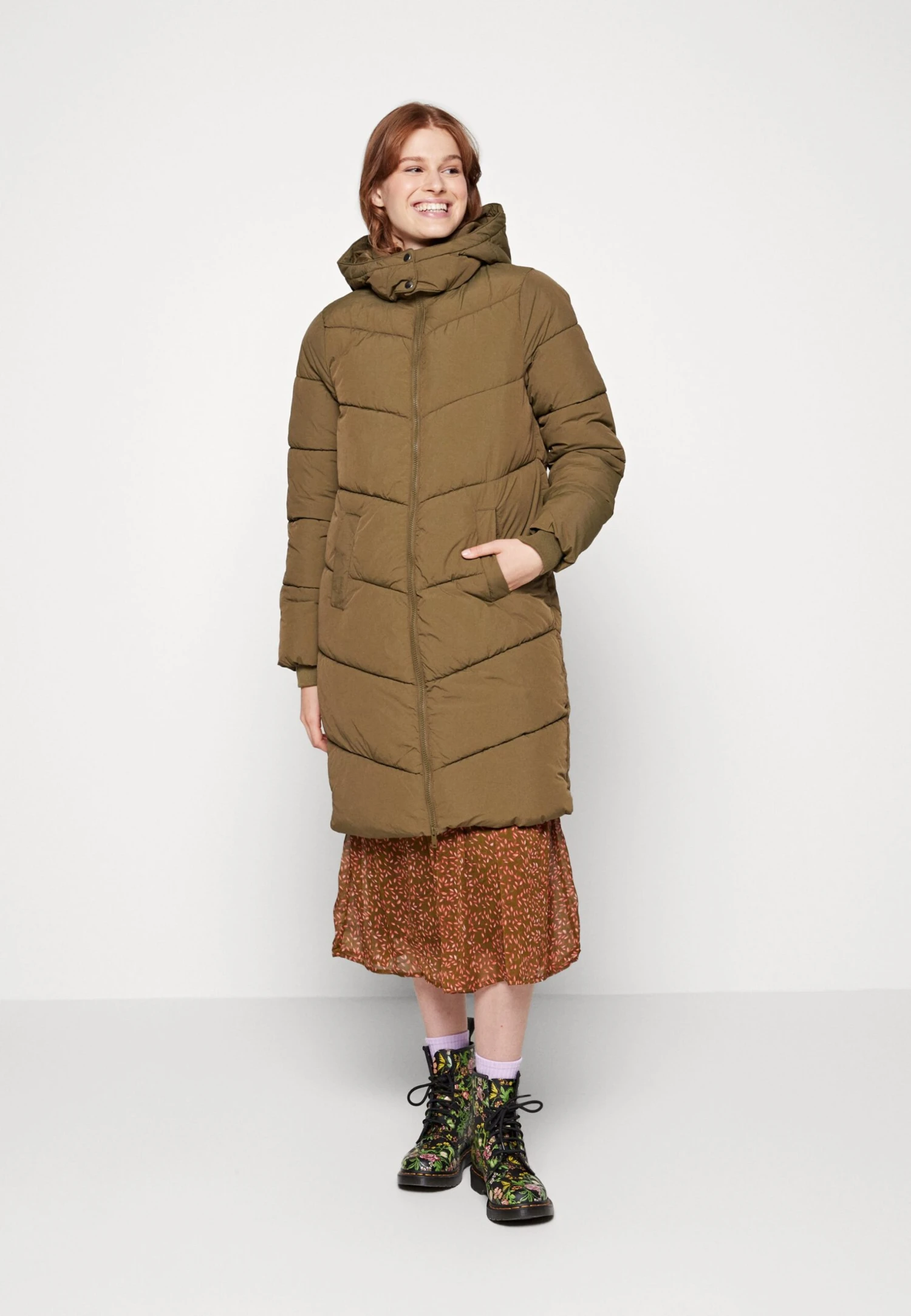 Pieces Pcjamilla - Manteau D'Hiver - Dark Olive 3 Pieces Pcjamilla - Manteau D'Hiver - Dark Olive