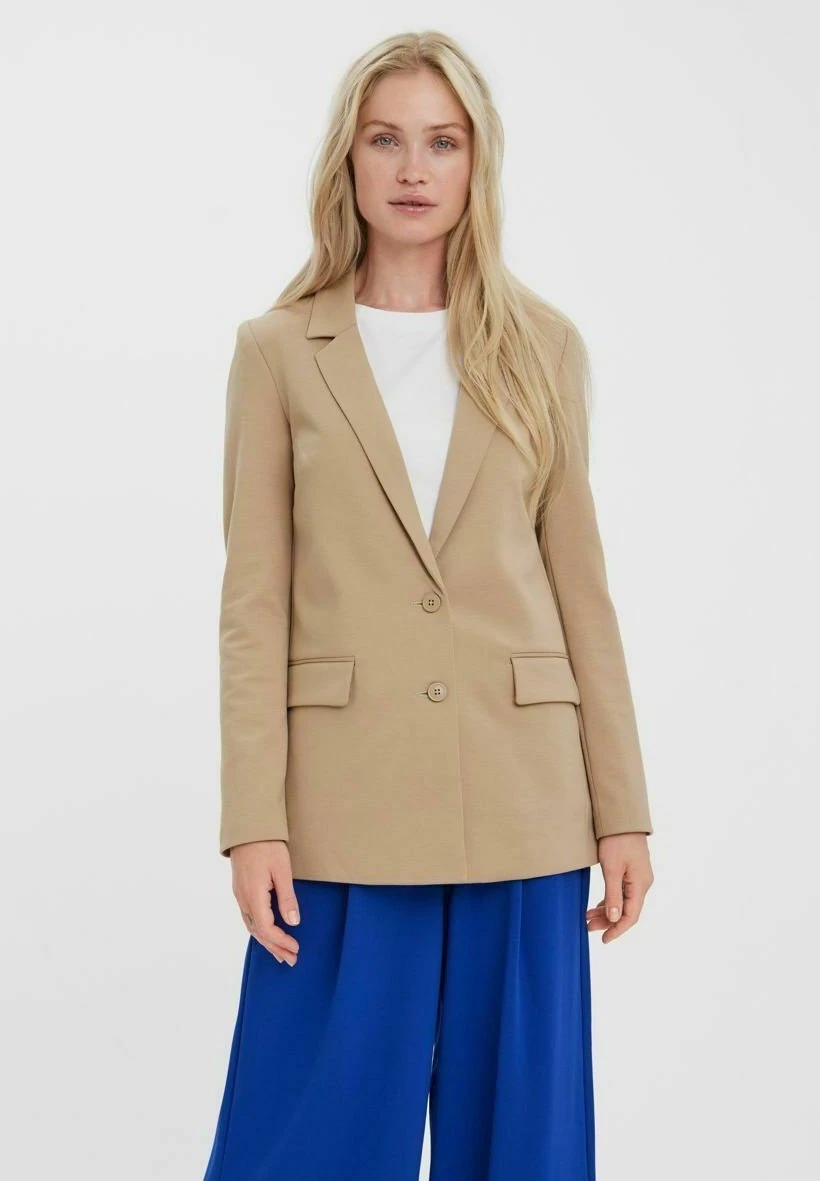 Vero Moda Lucca - Manteau Court - Silver Mink 3 Vero Moda Lucca - Manteau Court - Silver Mink